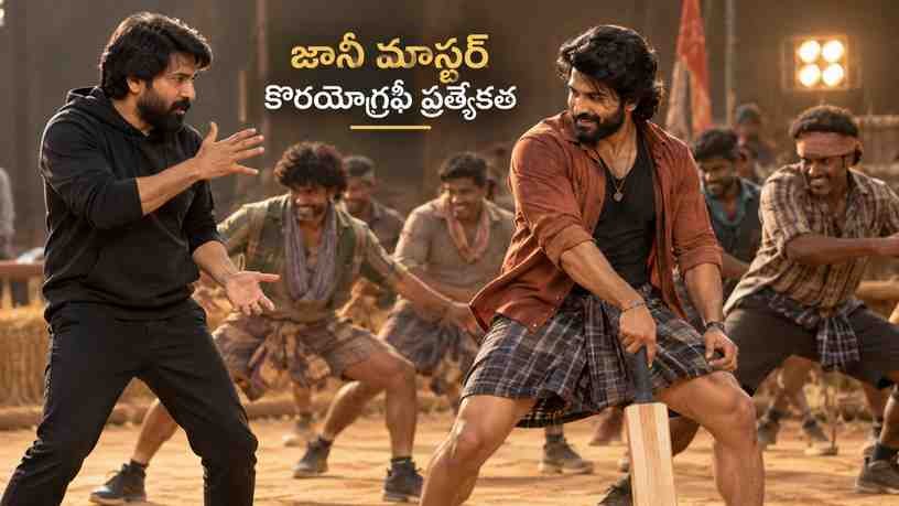 జానీ మాస్టర్ కొరియోగ్రఫీలో కనిపించే ప్రత్యేకత