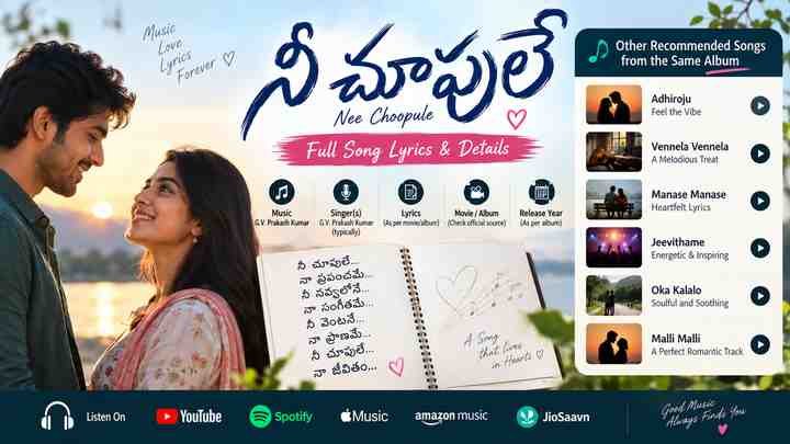 ఇదే ఆల్బమ్లో వినదగిన సంబంధిత పాటలు